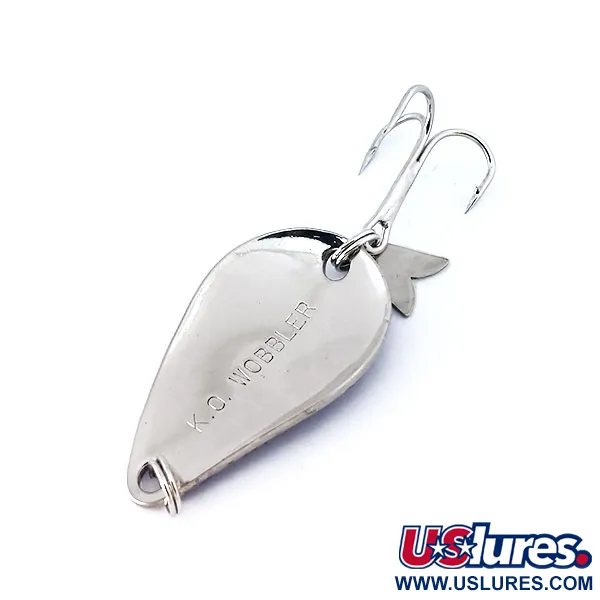 Acme K.O. Wobbler Lepel, Nikkel/Paars, 7g, Sonic Flipper Tail, #10355