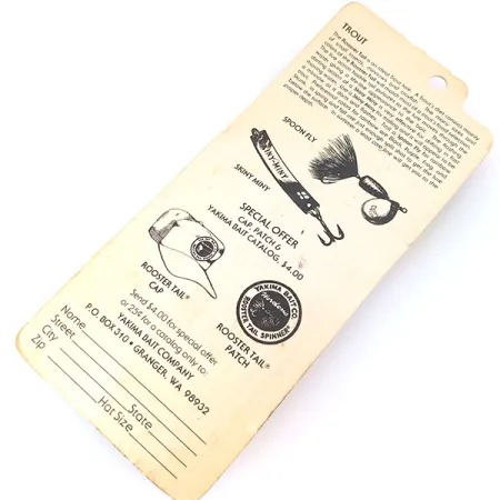 Worden’s Original Rooster Tail 4 Spinner, Zilver, 7g, #10379