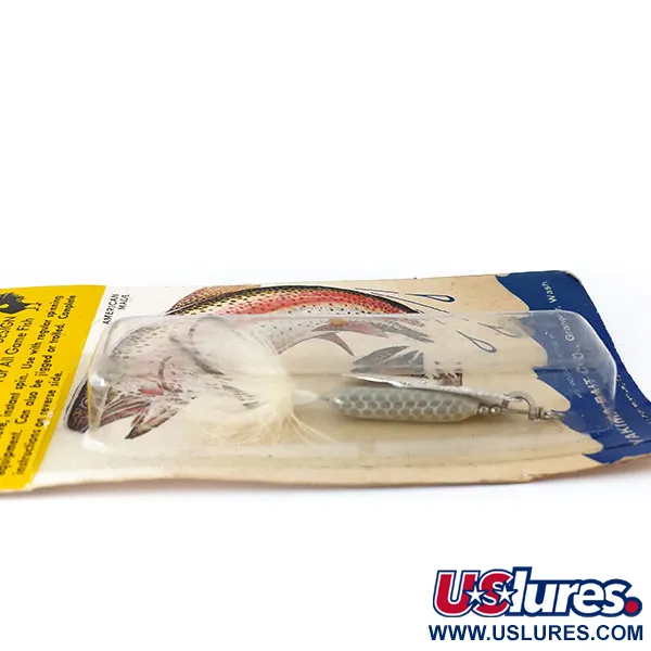 Worden’s Original Rooster Tail 4 Spinner, Zilver, 7g, #10379