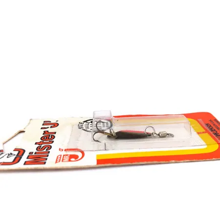 Luhr Jensen Mister J Lepel, Messing/Rood, 2.5g, Fire Stripe, #10387