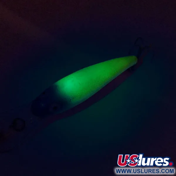 Cotton Cordell Wally Diver Plug, Rainbow, 14g, Glow, #10397