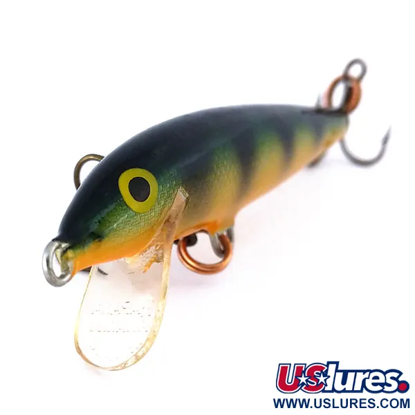 Rapala Original Floater F7 Plug, Fire Tiger, 4g, Balsahout, #10414