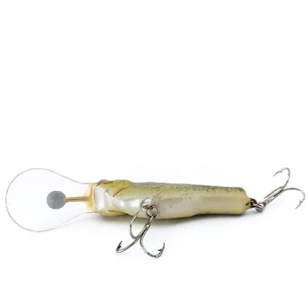 Bagley Balsa Small Fry Crappie Plug, Goudgeel, 14g, Balsahout, #10416