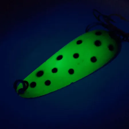 Nebco Aqua Spoon Lepel, Neon Groen, 14g, UV Glow, #10421