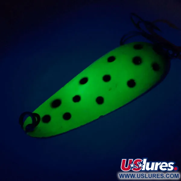 Nebco Aqua Spoon Lepel, Neon Groen, 14g, UV Glow, #10421
