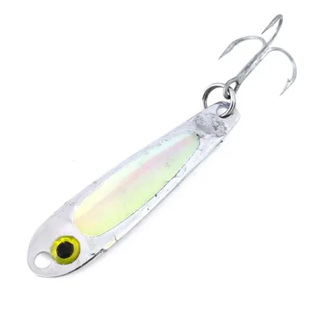 Hopkins Smoothie Jig Lure UV Glow Lepel, Groen/Roze/Nikkel, 11g, #10424
