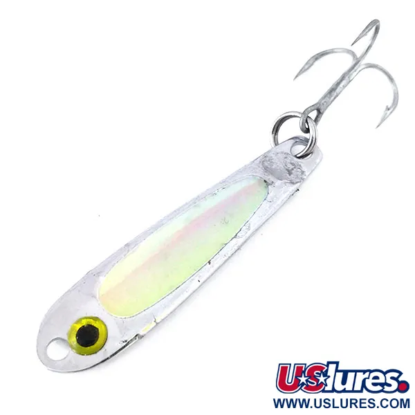 Hopkins Smoothie Jig Lure UV Glow Lepel, Groen/Roze/Nikkel, 11g, #10424