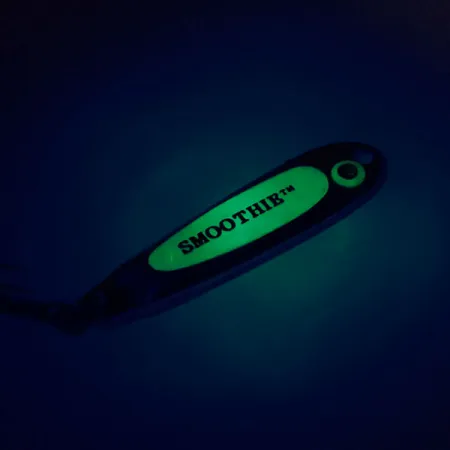 Hopkins Smoothie Jig Lure UV Glow Lepel, Groen/Roze/Nikkel, 11g, #10424