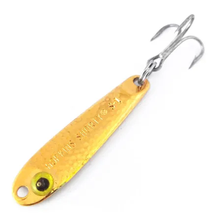 Hopkins s1 Jig Lure Pilker, Gehamerd goud, 9g, USA-Made, #10428