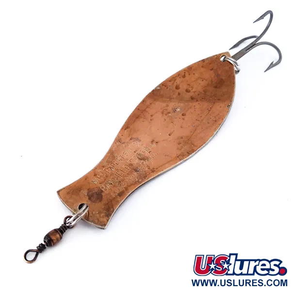 Nebco Bayfield Lepel, Zilver/Koper, 42g, Dubbele Afwerking, #10477