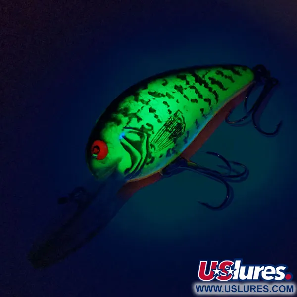 Bomber Model 6A UV Plug, UV Glow, 9g, Fluorescerend, #10480
