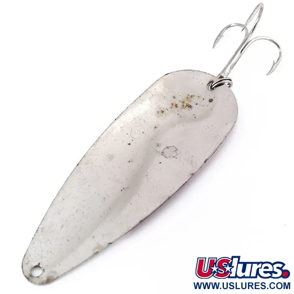 Cabela's Lepel, Rood / Wit / Nikkel, 24g, Vintage, #10507