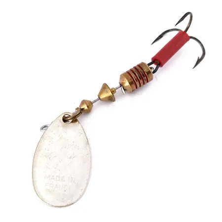 Mepps Aglia 2 Spinner, Zilver, 4,5g, verzilverd blad, #10516