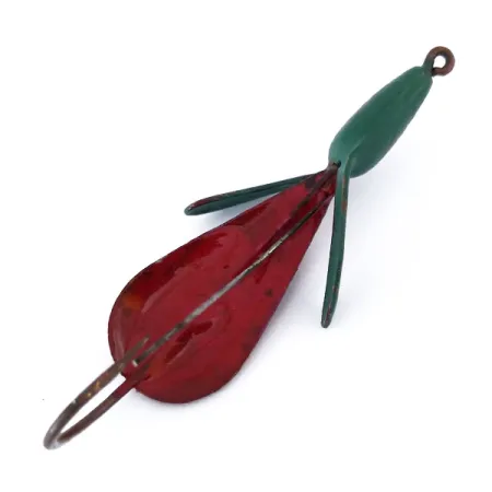 Panther Martin Weedless Weed Wing Lepel, Rood/Groen, 7g, Wierbeschermer, #10525