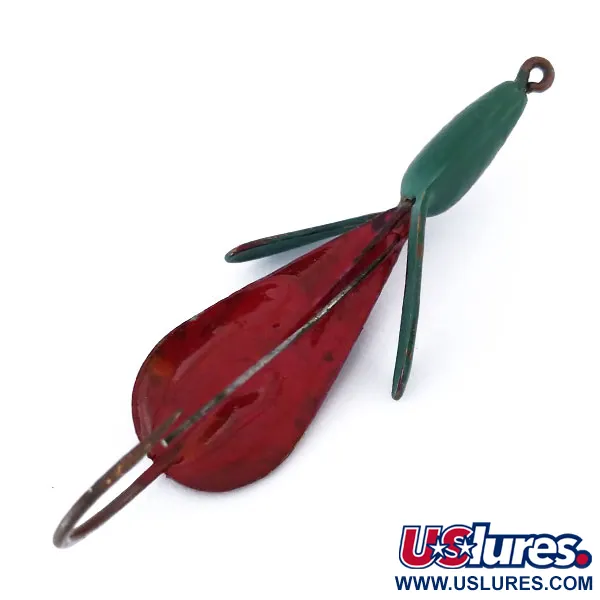 Panther Martin Weedless Weed Wing Lepel, Rood/Groen, 7g, Wierbeschermer, #10525