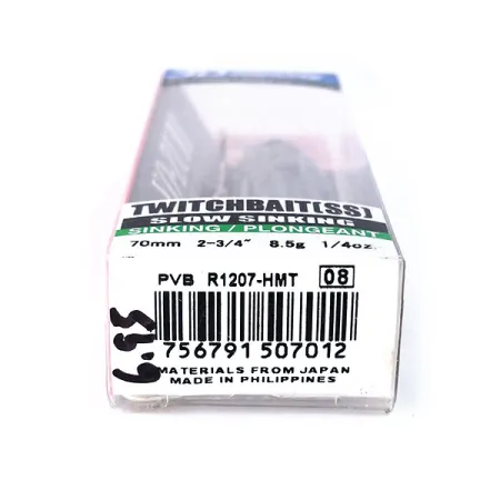 Yo-Zuri 3D Inshore Twitchbait SS, HMT, 8.5g, 3D Prism Finish, #10536