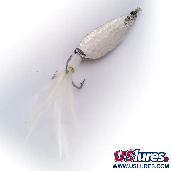 Panther Martin Svizzero Martellato con penna, Nikkel, 5,5g, #12240