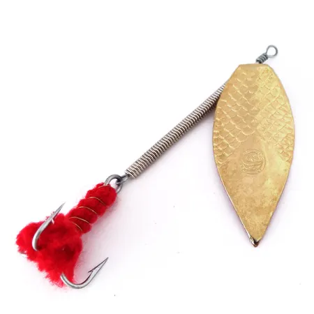 Panther Martin Francese Tirlindada con Lana Spinner, Goud/Rood, 5g, #10549