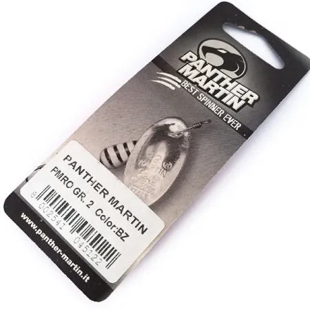 Panther Martin 2 Spinner, BZ, 2.5g, Inline Blad, #10551