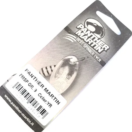 Panther Martin 9 Con Punti Spinner, Rood/Geel, 11g, Gestippeld, #10553