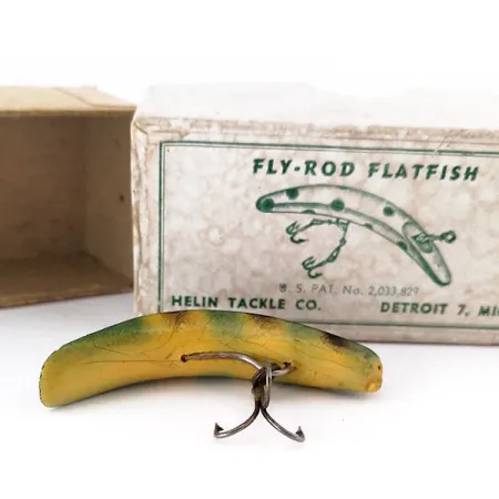 Helin Flatfish F6 Kunstaas, Frog, 3g, Fly-Rod Serie, #10575