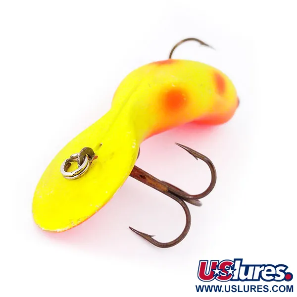 Heddon Tadpolly UV Plug, Geel Oranje, 7g, UV Glow, #10594