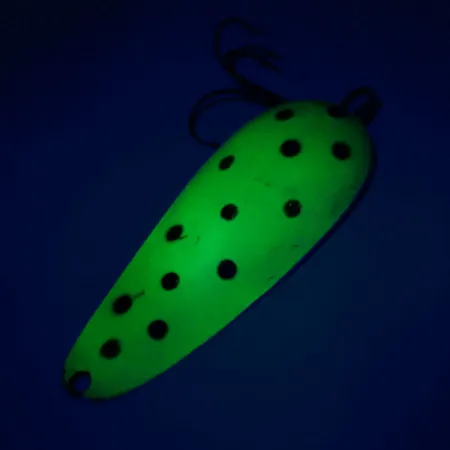 Nebco Aqua Spoon UV Lepel, Geel/Rood/Nikkel, 17g, UV-coating, #10623