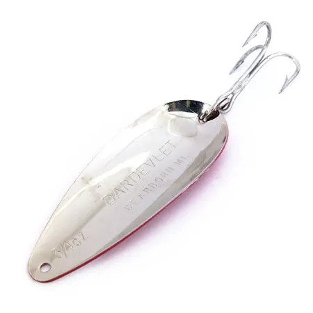 Eppinger Dardevle Dardevlet Lepel, Rood-Wit, 21g, Klassieker, #10627