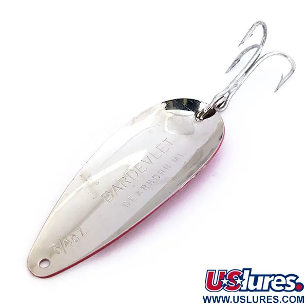 Eppinger Dardevle Dardevlet Lepel, Rood-Wit, 21g, Klassieker, #10627