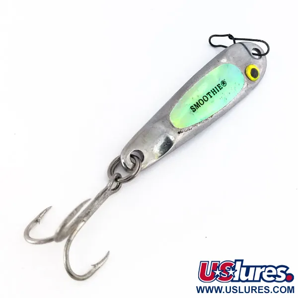 Hopkins Smoothie Glow Jig Lure Lepel, Nikkel/Rood/Glow, 21g, #10628