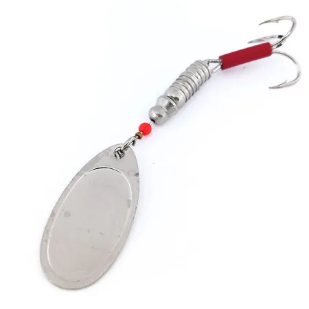 Yakima Bait Steel Head 4 Spinner, Nikkel, 9g, Rode Sleeve, #10635