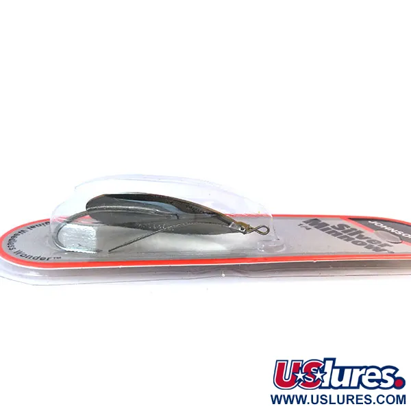 Johnson Silver Minnow, 7g Koper-Groen, Lepel #20103