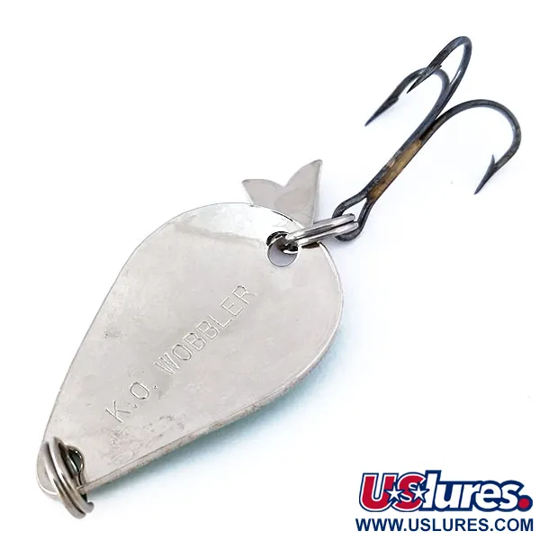 Acme K.O. Wobbler Lepel, Nikkel / Groen, 7g, Sonic flipper tail, #10641