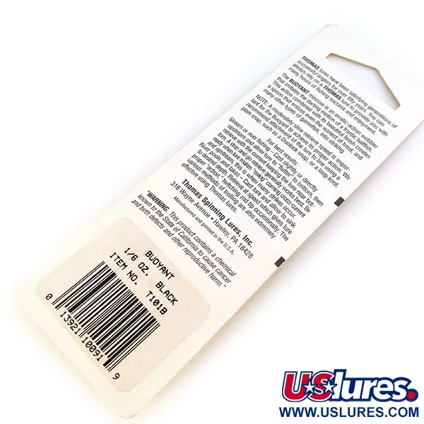 Thomas Buoyant Lepel, Black Trout, 5g, Metalen Lichaam, #T101B