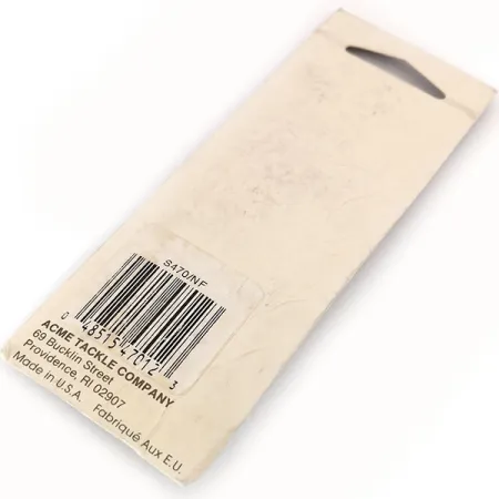 Acme Kamlooper UV Lepel, Oranje/Zilver, 11g, UV-actief, #10664