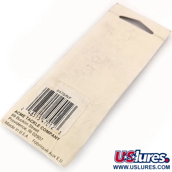 Acme Kamlooper UV Lepel, Oranje/Zilver, 11g, UV-actief, #10664