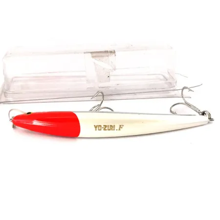 YO-ZURI CRYSTAL MINNOW (F) 13 Plug, Red Head, 17g, Drijvend, #10667