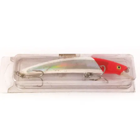 YO-ZURI CRYSTAL MINNOW (F) 13 Plug, Red Head, 17g, Drijvend, #10667