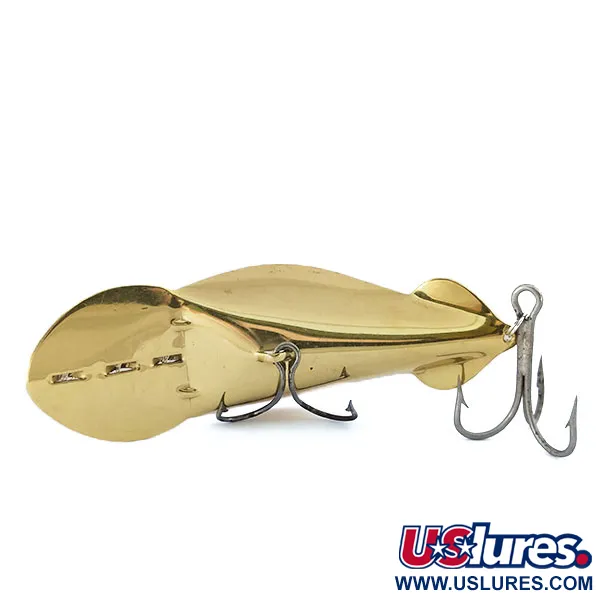 Buck Perry Spoonplug Lepel, Goud, 21g, 3 bevestigingsogen, #10700