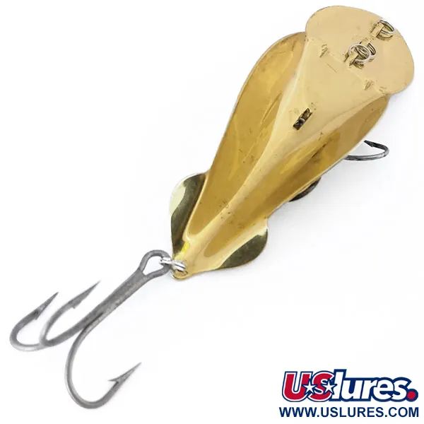 Buck Perry Spoonplug Lepel, Goud, 21g, 3 bevestigingsogen, #10700