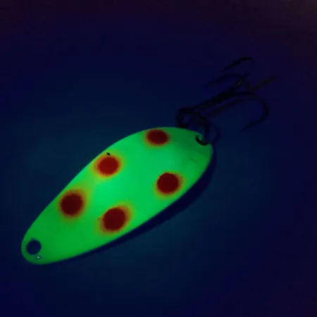 Seneca Little Cleo UV Lepel, Geel/Rood/Nikkel, 7g, UV-reactief, #10707