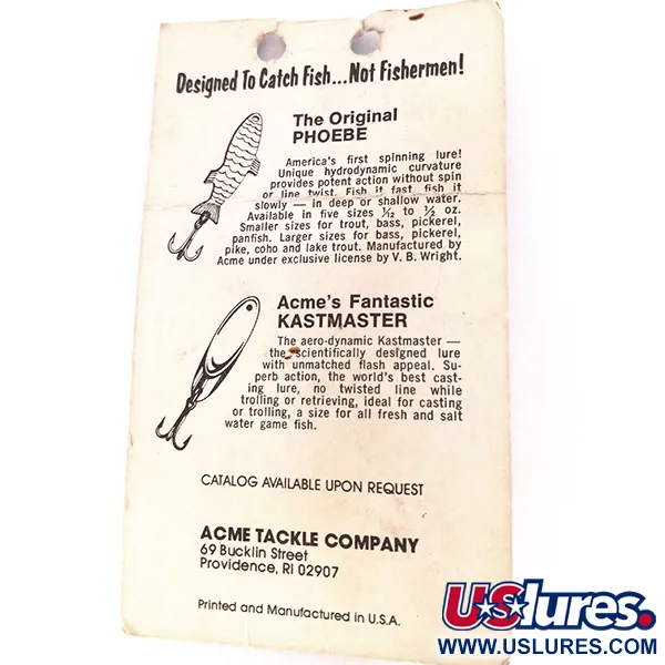 Acme K.O. Wobbler Lepel, Oranje, 7g, Sonic Flipper, #10710