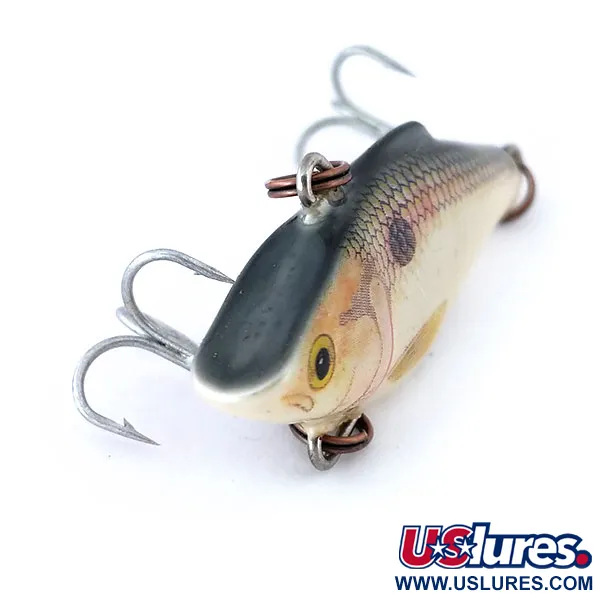 Rapala Rattl'n RAP Lipless Zinkend, Zilver Zwart, 6g, Vintage, #10716