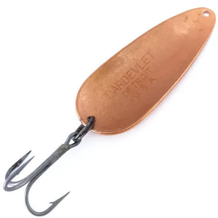 Dardevle Dardevlet Lepel, Koper, 21g, Detroit-stempel, #10747