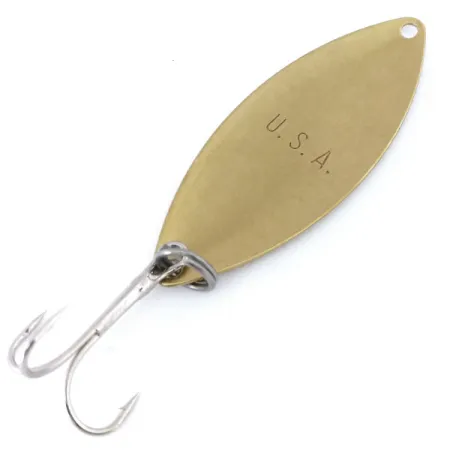 Mepps Spoon 3 Lepel, Goud, 13g, Messing Blad, #10749