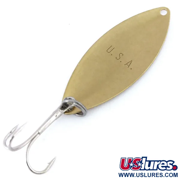 Mepps Spoon 3 Lepel, Goud, 13g, Messing Blad, #10749