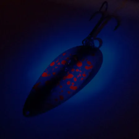 Seneca Little Cleo (Hula Girl) Lepel, Rood/Bruin, 21g, Vintage, #10778