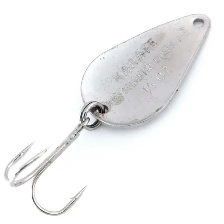 Atlantic Lures Karate Spoon Lepel, Zilver, 14g, USA, #10785