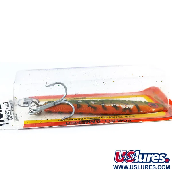 Luhr Jensen Nordic #60 Pilker, Fire Tiger, 56g, Vintage, #10789