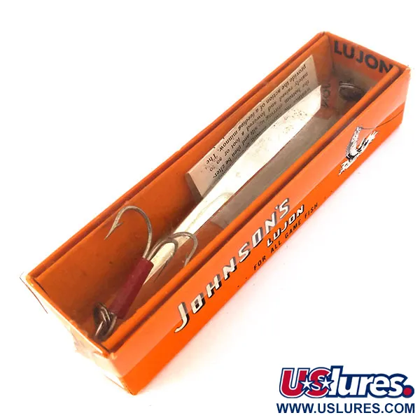 Johnson Lujon Jig Lure, Nikkel, 70g, gesmede lepel, #10799